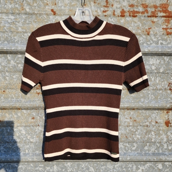 VINTAGE 90'S Unionbay Striped Sweater - Picture 12 of 16